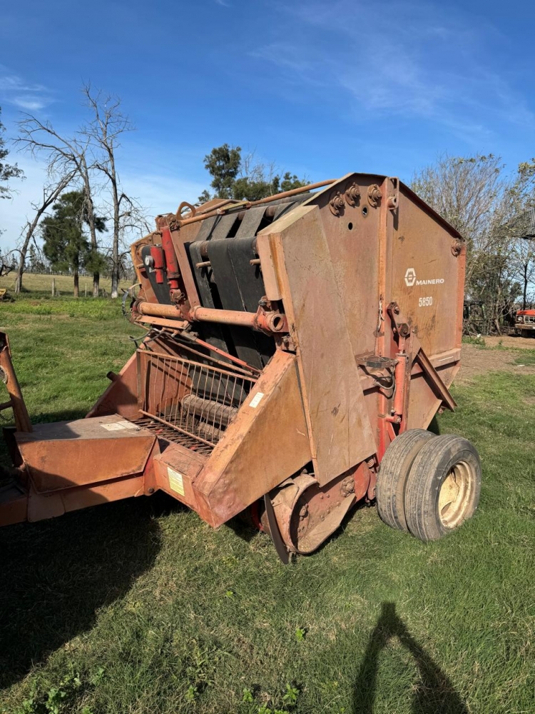 1  Arrolladora MAINERO 5850/1 Arrolladora JOHN DEERE 535