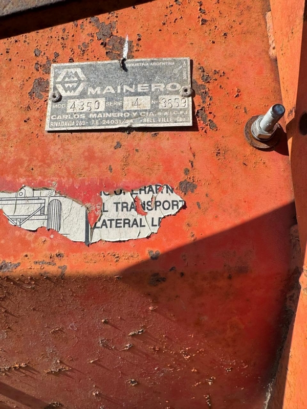 1 Carro forrajero MAINERO,