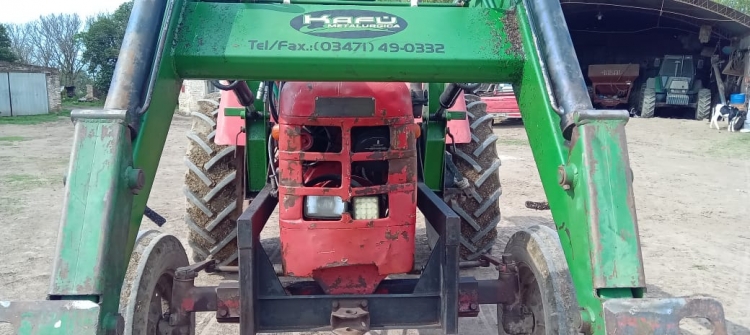 1 Tractor FAHR D400 B, con dirección hidráulica,